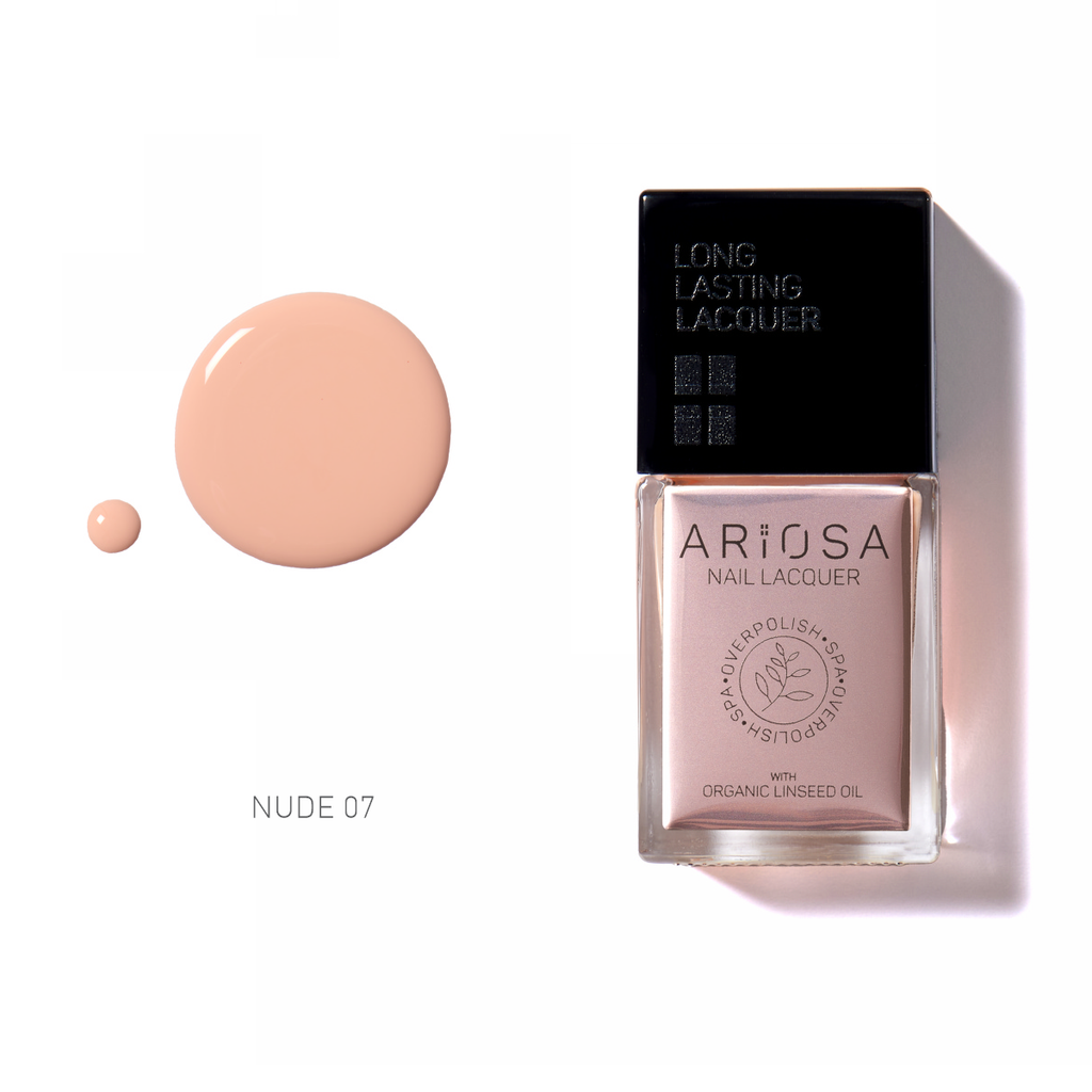 Ariosa Parfume Nail Laquer - NUDE07 15ml (8572219359575)