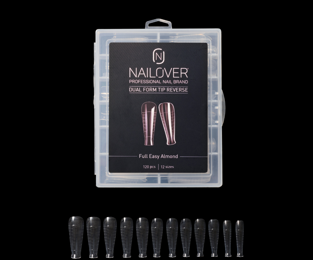 DUAL FORM REVERSE FULL EASY ALMOND TIP (8930633449815)