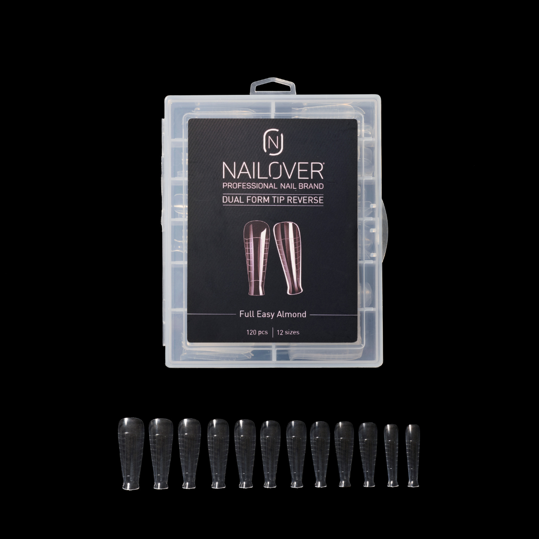 DUAL FORM REVERSE FULL EASY ALMOND TIP (8930633449815)
