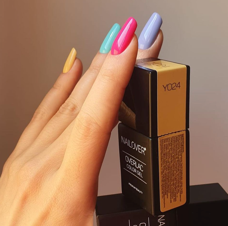 Gel Semipermanente Overlac Linea Gialla - YO24 da 8ml (8390015385943)