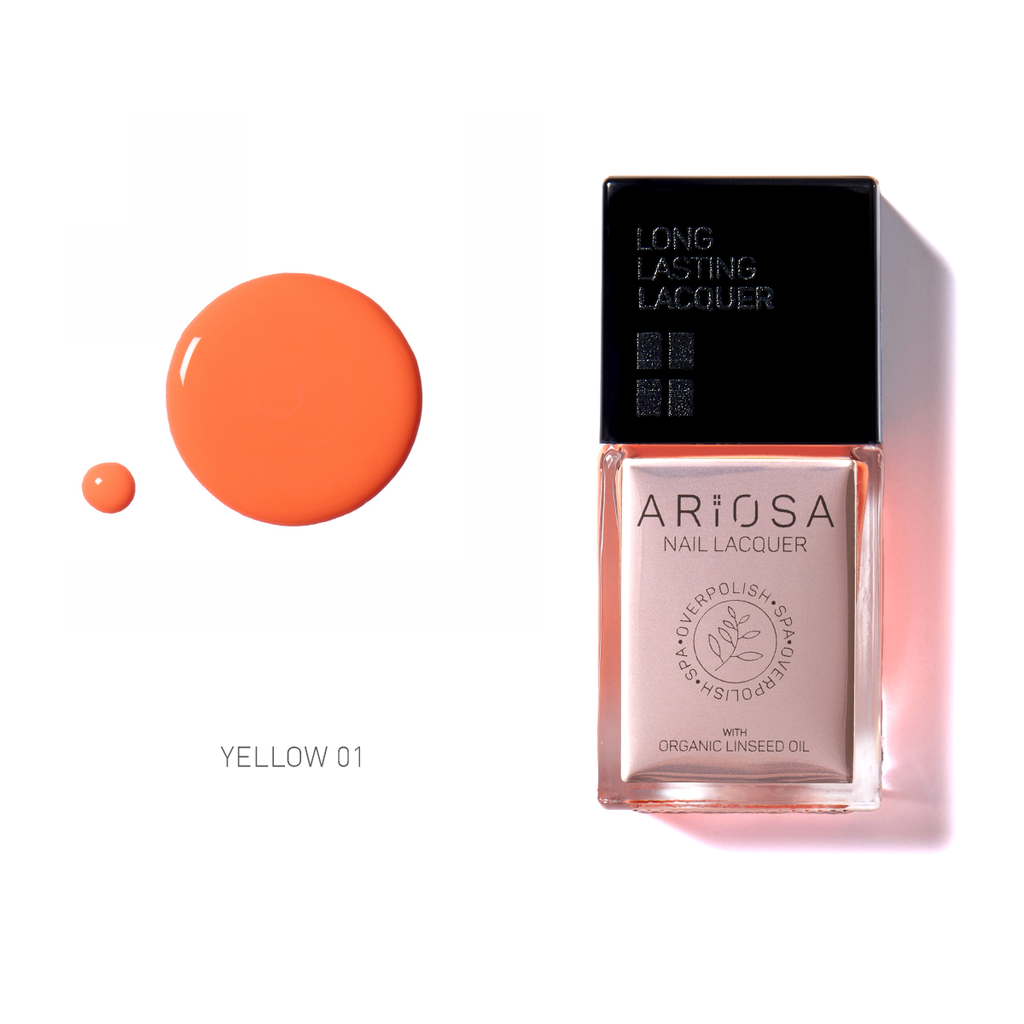 Ariosa Parfume Nail Laquer - YELLOW02 15ml (8572217065815)
