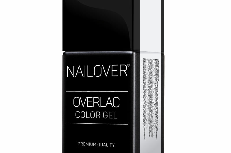Gel Semipermanente Overlac BW - Linea Black And White 15 ml - Nailover (7290229555359)