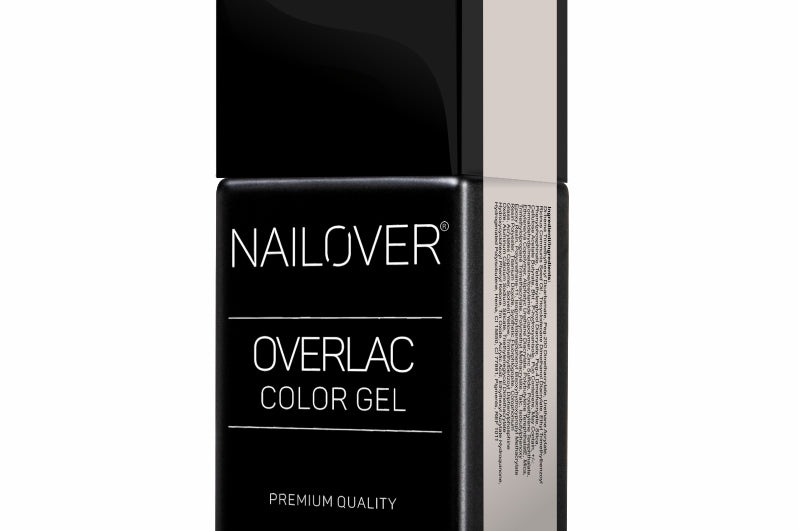 Gel Semipermanente Overlac BW - Linea Black And White 15 ml - Nailover (7290229555359)