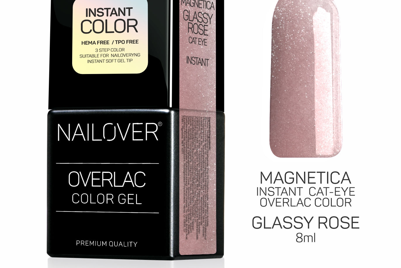 MAGNETICA CAT EYE GLASSY ROSE 8 ML (9664597786967)