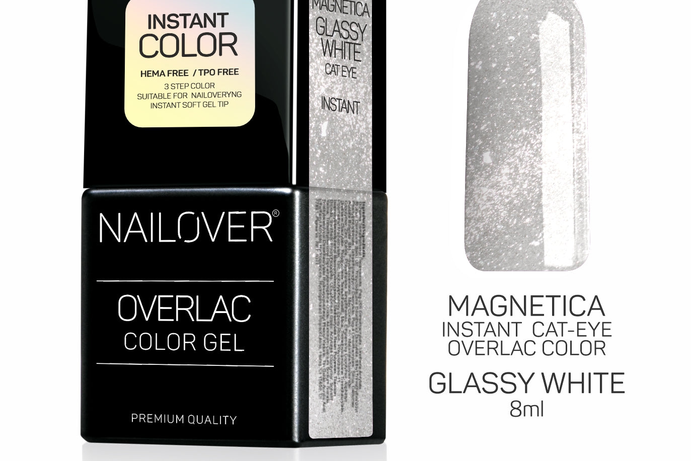MAGNETICA CAT EYE GLASSY WHITE 8 ML (9664598311255)