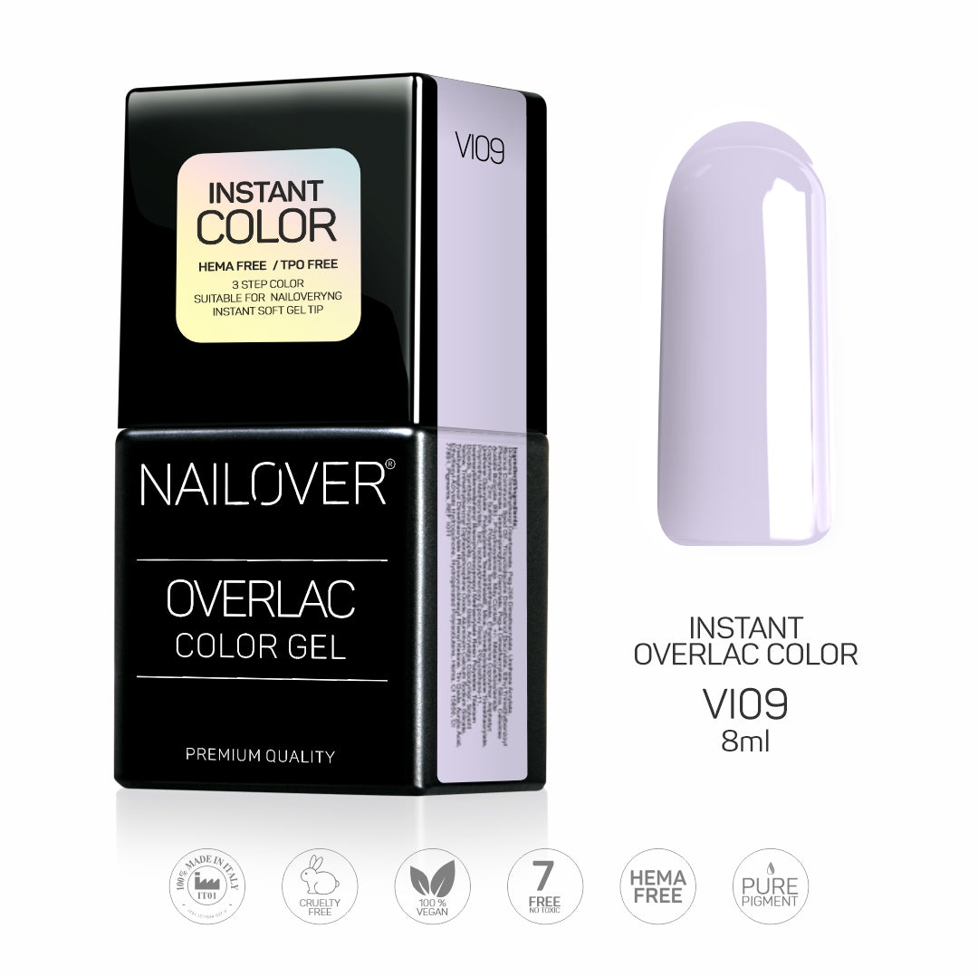 Gel Semipermanente Overlac Linea Viola - VI09 da 8ml (8390002868567)