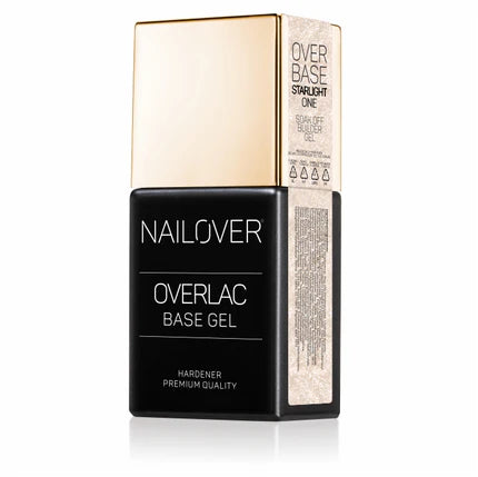 Overbase Soak Off Builder Gel - Gel Costruttore in Bottiglia - 15 ml - Nailover (7290172014751) (9772762169687)