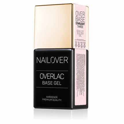 Overbase Soak Off Builder Gel - Gel Costruttore in Bottiglia - 15 ml - Nailover (7290172014751) (9772762169687)