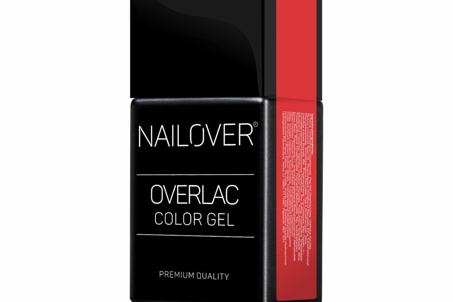 Gel Semipermanente Overlac RD - Linea Rossa 15 ml (7290227458207)