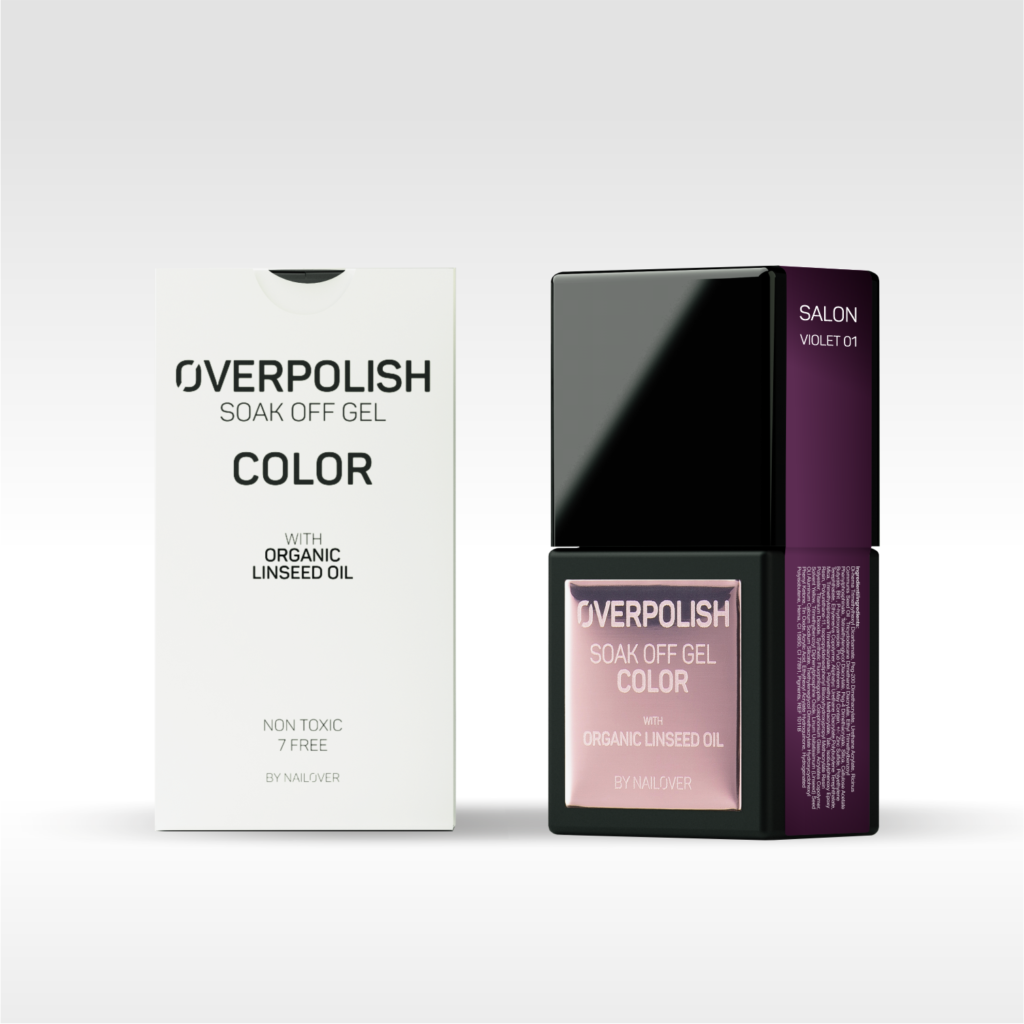 Sistema Solubile Overpolish Soak Off Gel Color - Violet Tones - Nailover (8570481049943)