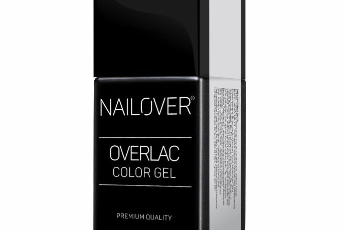 Gel Semipermanente Overlac BW - Linea Black And White 15 ml - Nailover (7290229555359)