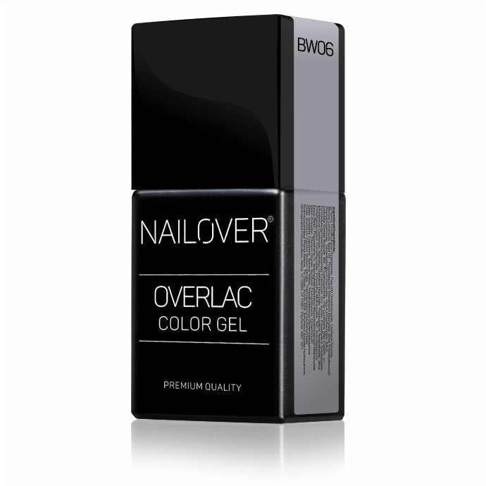 Gel Semipermanente Overlac BW - Linea Black And White 15 ml - Nailover (7290229555359)