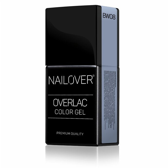 Gel Semipermanente Overlac BW - Linea Black And White 15 ml - Nailover (7290229555359)