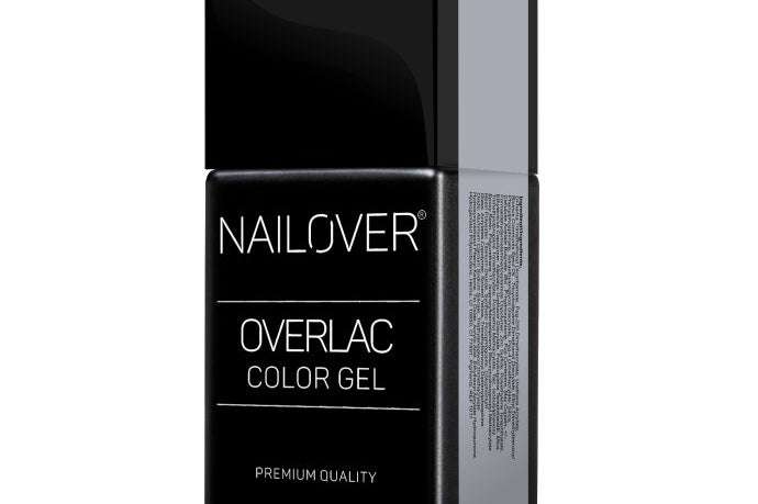 Gel Semipermanente Overlac BW - Linea Black And White 15 ml - Nailover (7290229555359)