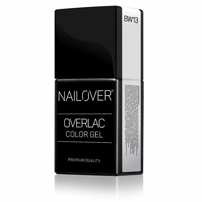 Gel Semipermanente Overlac BW - Linea Black And White 15 ml - Nailover (7290229555359)