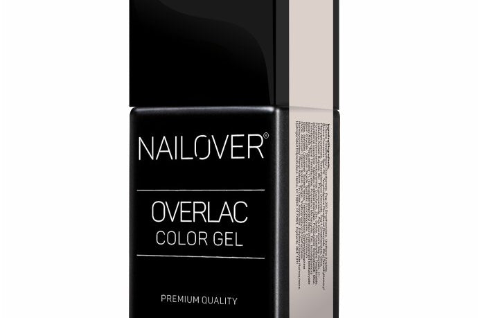 Gel Semipermanente Overlac BW - Linea Black And White 15 ml - Nailover (7290229555359)