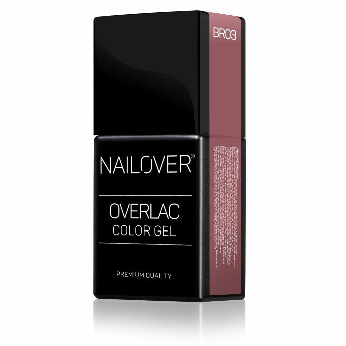 Gel Semipermanente Overlac BR - Linea Marrone 15 ml - Nailover (7290225885343)