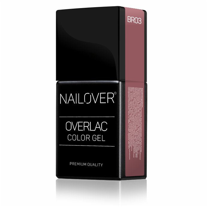 Gel Semipermanente Overlac BR - Linea Marrone 15 ml - Nailover (7290225885343)