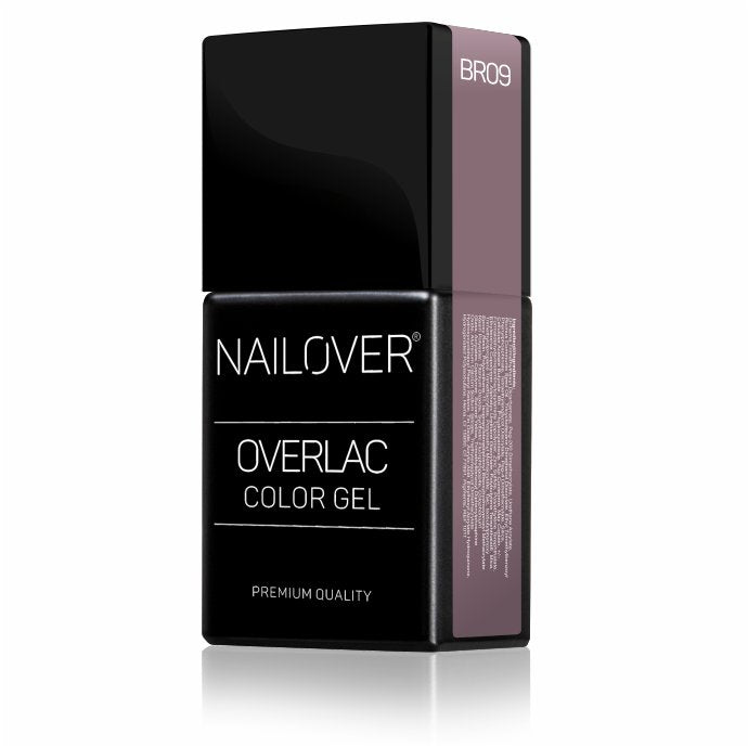 Gel Semipermanente Overlac BR - Linea Marrone 15 ml - Nailover (7290225885343)