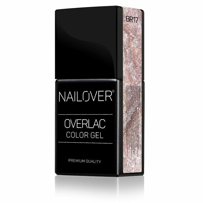 Gel Semipermanente Overlac BR - Linea Marrone 15 ml - Nailover (7290225885343)