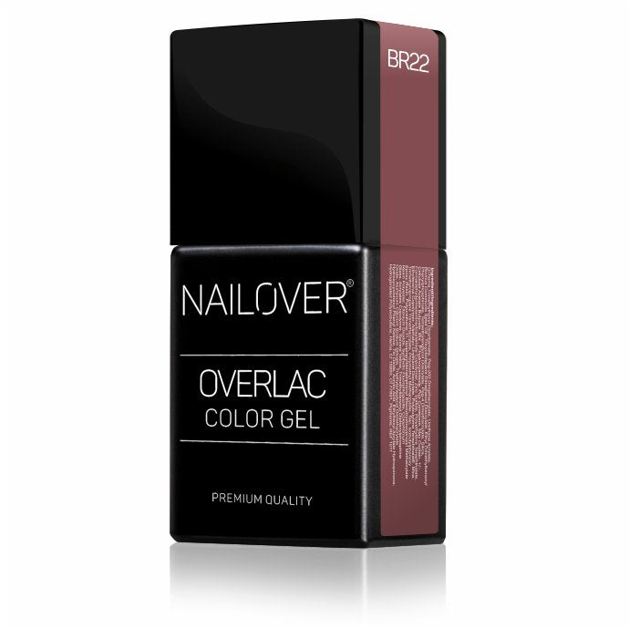 Gel Semipermanente Overlac BR - Linea Marrone 15 ml - Nailover (7290225885343)