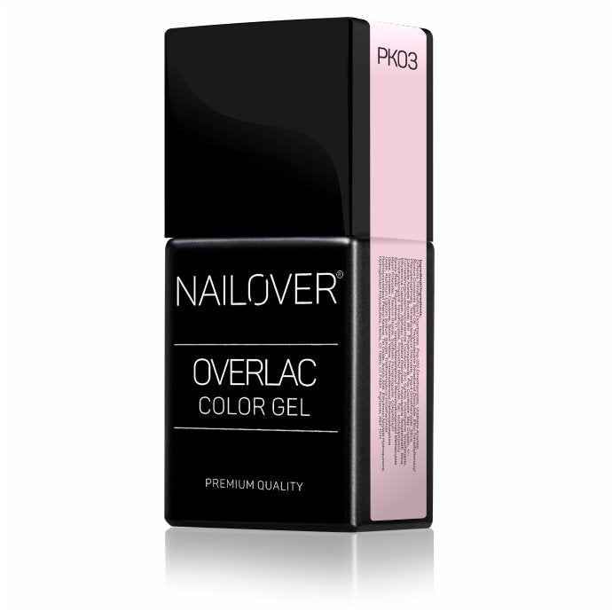 Gel Semipermanente Overlac PK - Linea Rosa 15 ml - Nailover (7290218938527)