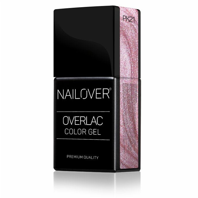 Gel Semipermanente Overlac PK - Linea Rosa 15 ml - Nailover (7290218938527)