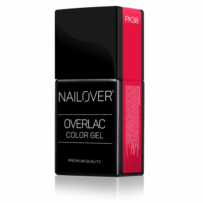 Gel Semipermanente Overlac PK - Linea Rosa 15 ml - Nailover (7290218938527)