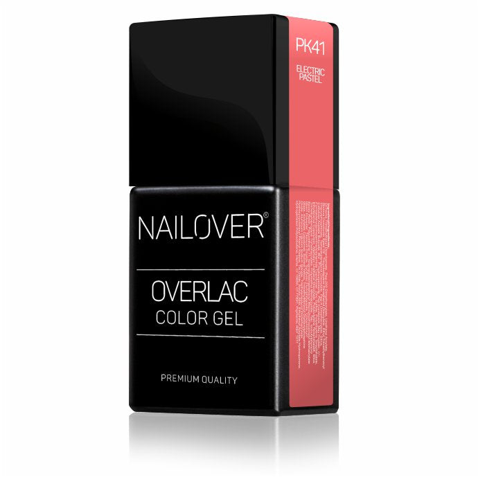Gel Semipermanente Overlac PK - Linea Rosa 15 ml - Nailover (7290218938527)