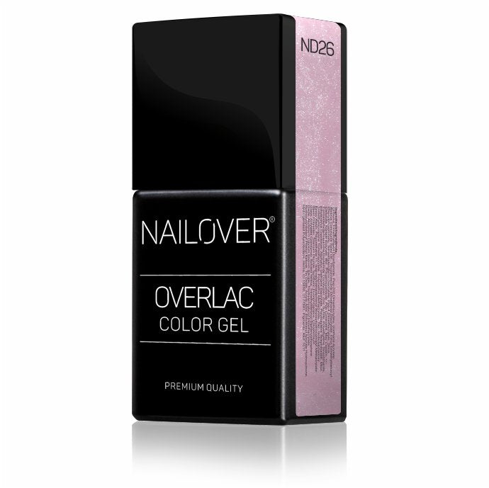 Gel Semipermanente Overlac ND - Linea Nude 15 ml - Nailover (7290221822111)