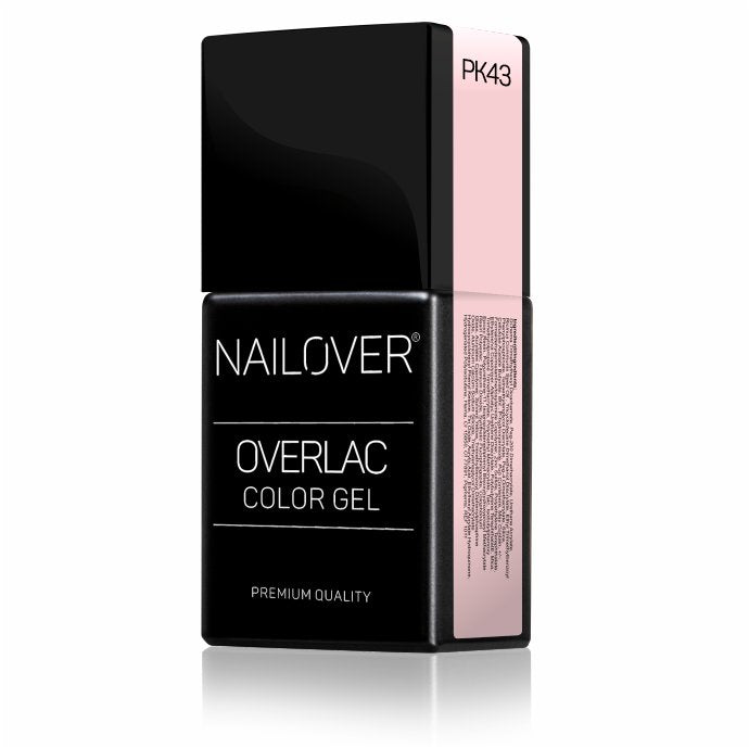 Gel Semipermanente Overlac PK - Linea Rosa 15 ml - Nailover (7290218938527)