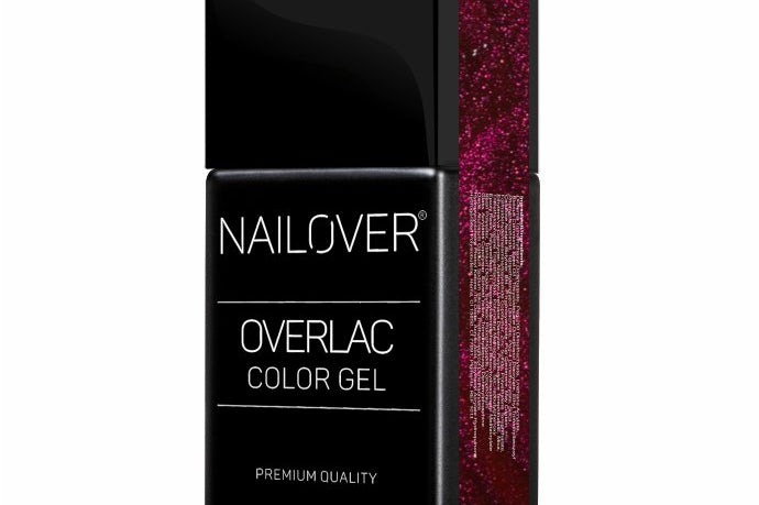 Gel Semipermanente Overlac RD - Linea Rossa 15 ml - Nailover (7290227458207)
