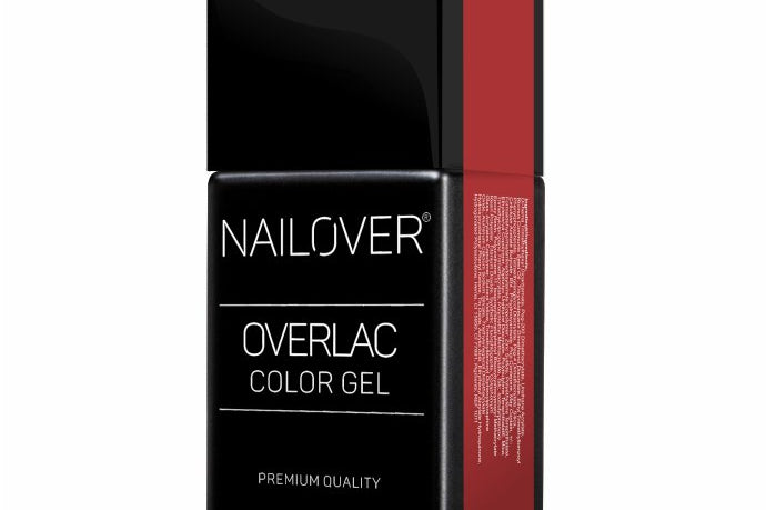 Gel Semipermanente Overlac RD - Linea Rossa 15 ml - Nailover (7290227458207)