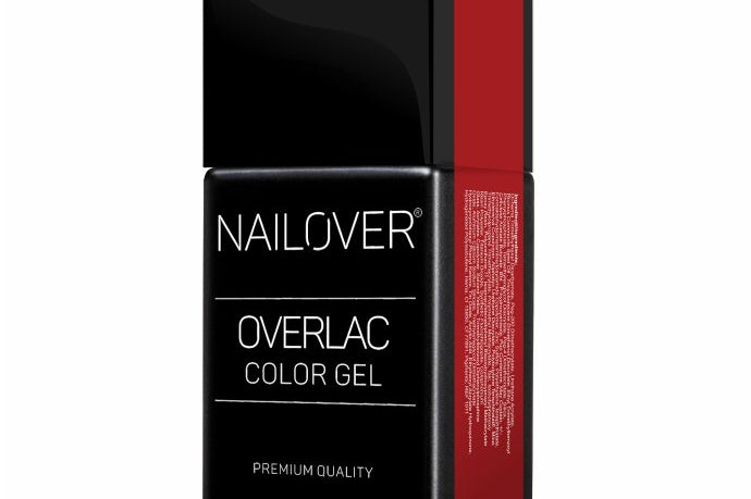 Gel Semipermanente Overlac RD - Linea Rossa 15 ml - Nailover (7290227458207)