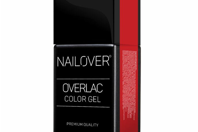 Gel Semipermanente Overlac RD - Linea Rossa 15 ml - Nailover (7290227458207)