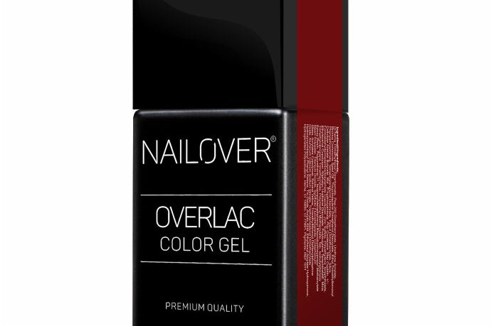 Gel Semipermanente Overlac RD - Linea Rossa 15 ml - Nailover (7290227458207)