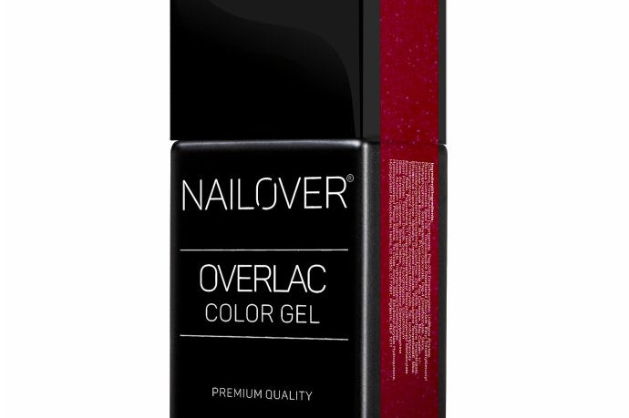 Gel Semipermanente Overlac RD - Linea Rossa 15 ml - Nailover (7290227458207)
