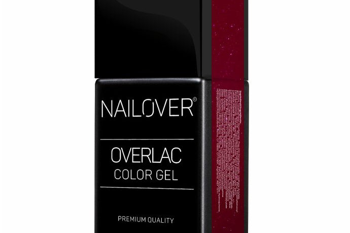 Gel Semipermanente Overlac RD - Linea Rossa 15 ml - Nailover (7290227458207)
