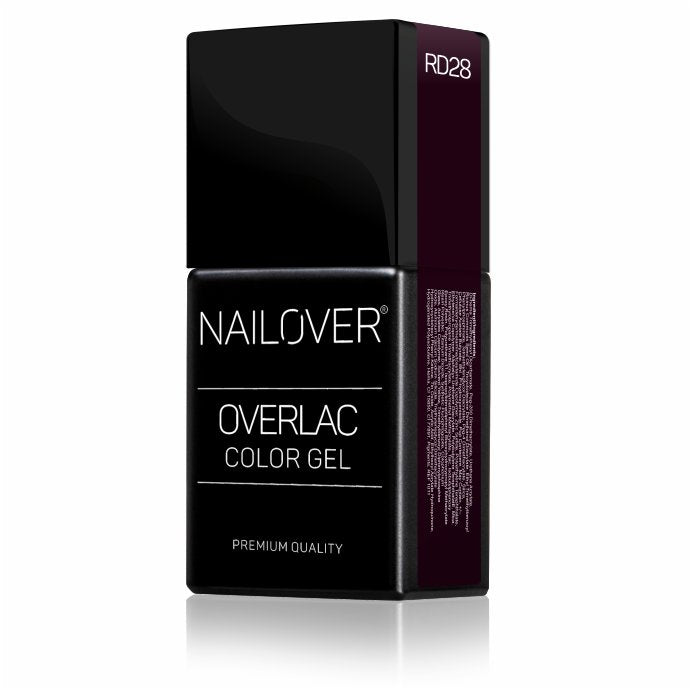 Gel Semipermanente Overlac RD - Linea Rossa 15 ml - Nailover (7290227458207)