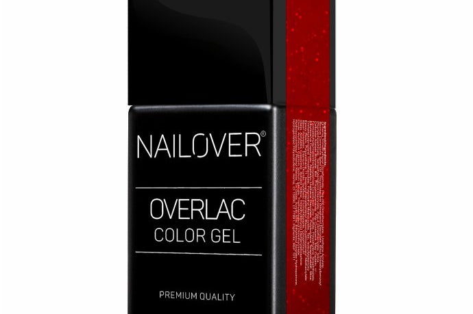 Gel Semipermanente Overlac RD - Linea Rossa 15 ml - Nailover (7290227458207)