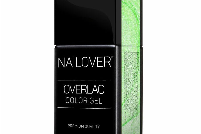 Gel Semipermanente Overlac GR - Linea Verde 15 ml - Nailover (7290224017567)