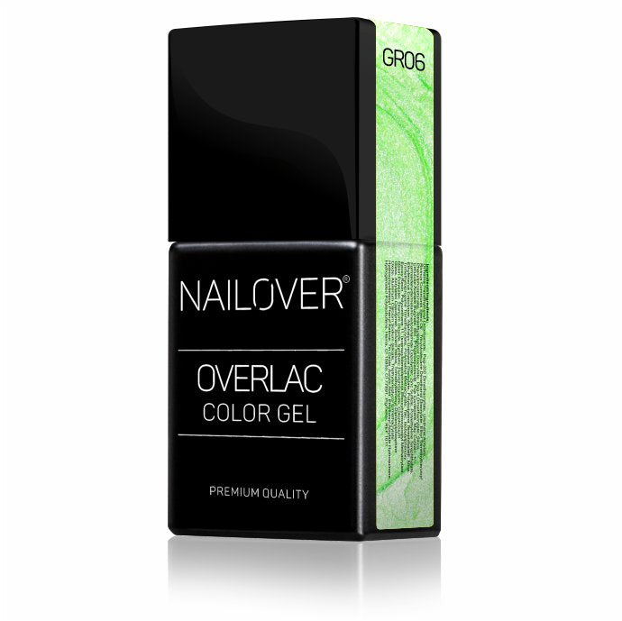 Gel Semipermanente Overlac GR - Linea Verde 15 ml - Nailover (7290224017567)