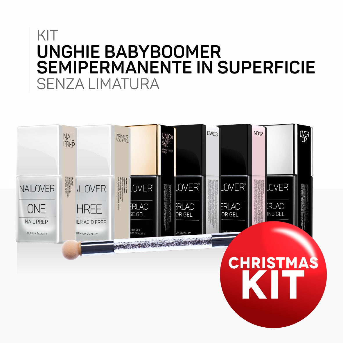 KIT BABYBOOMER SEMIPERMANENTE IN SUPERFICIE SENZA LIMATURA (9743126069591)