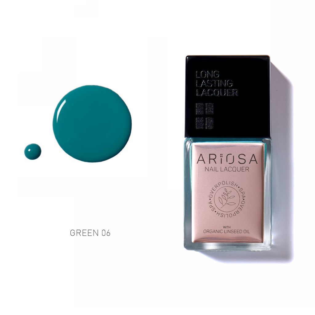Ariosa Parfume Nail Laquer - GREEN06 15ml (8572216541527)
