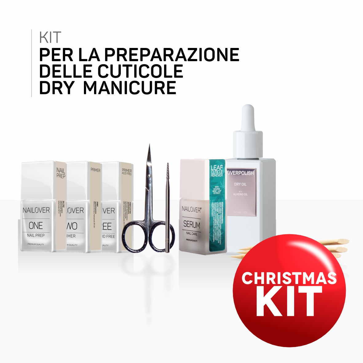 KIT PER LA PREPARAZIONE DELLE CUTICOLE CON DRY MANICURE PROFESSIONALE (9743120236887)