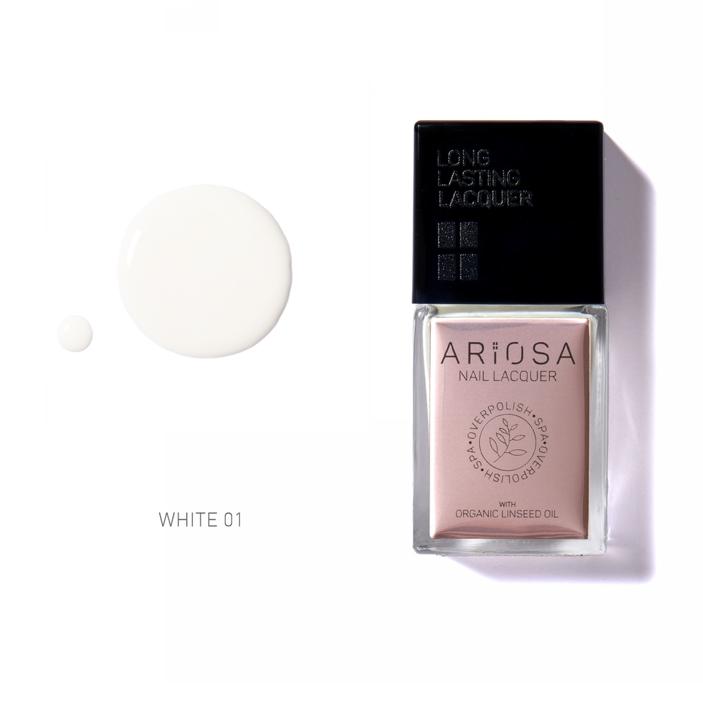 Ariosa Parfume Nail Lacquer - WHITE01 15ml (8572222013783)
