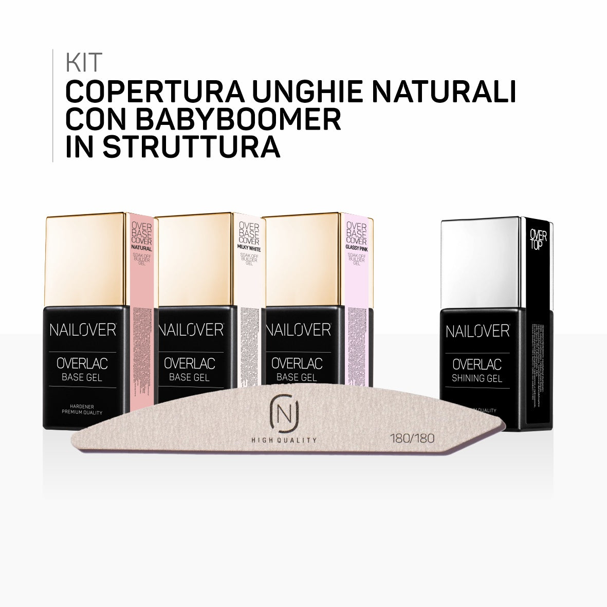 KIT BABYBOOMER SEMIPERMANENTE IN SUPERFICIE SENZA LIMATURA (9743126069591) (9743127183703)