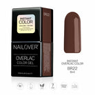 Gel Semipermanente Overlac Linea Brown/Marrone - BR 22 da 8ml (8389956960599)