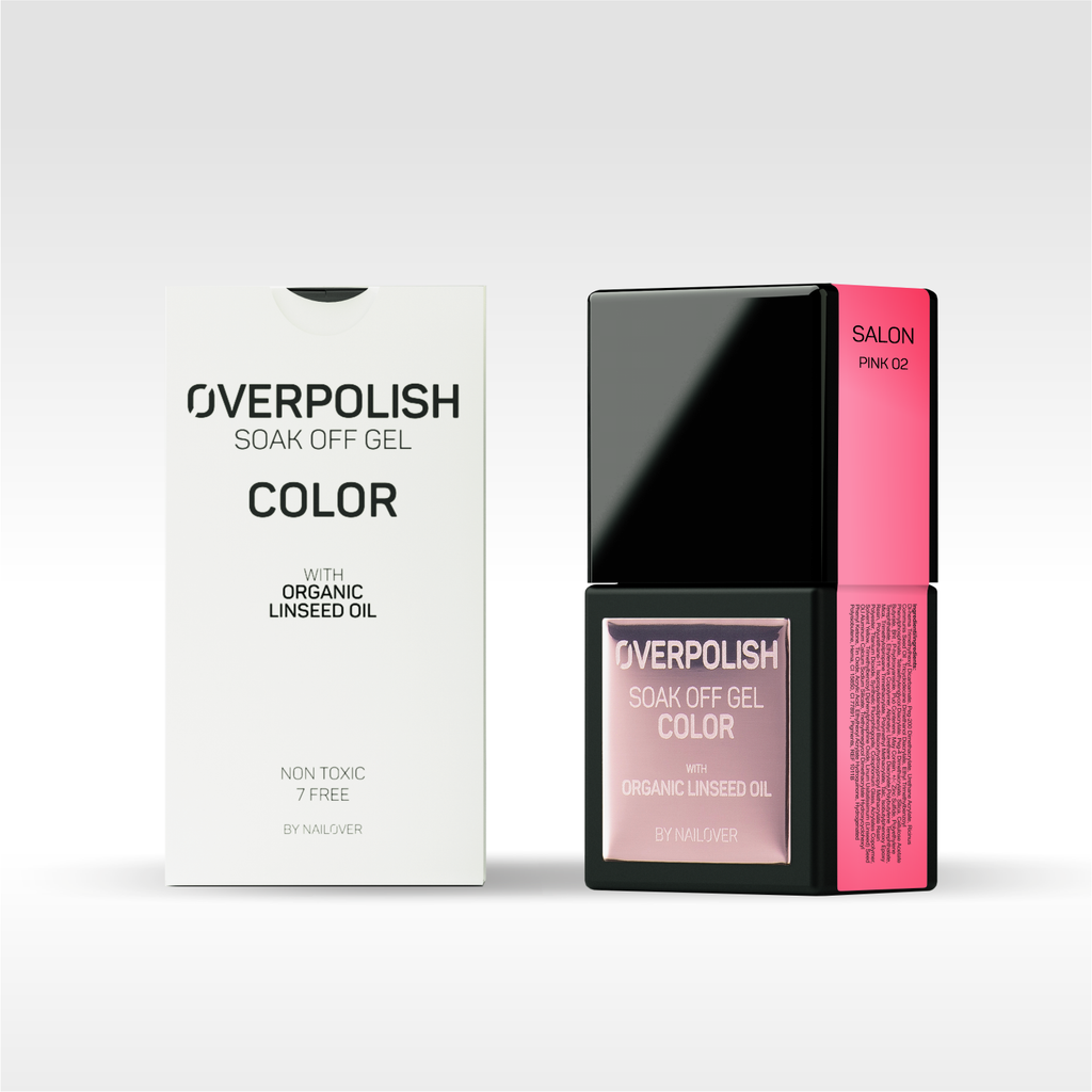 Overpolish Soak Off Gel Color - Pink Tones WITH ORGANIC LINSEED OIL (8570477805911)