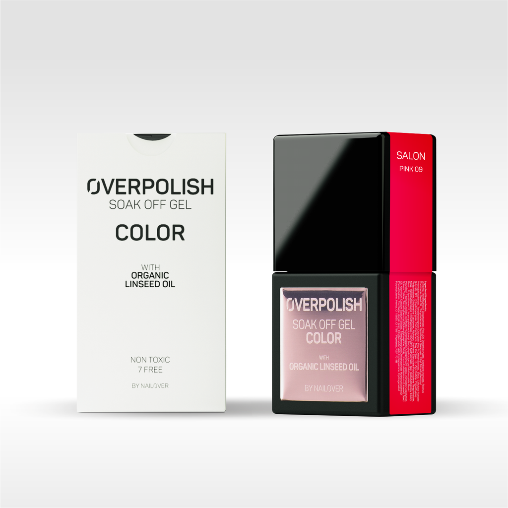 Overpolish Soak Off Gel Color - Pink Tones WITH ORGANIC LINSEED OIL (8570477805911)